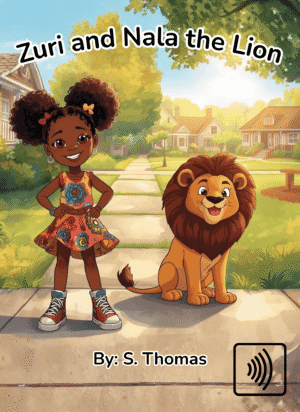 Zuri and Nala the Lion